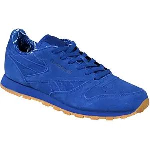 Reebok Baskets Basses Reebok Classic Leather Tdc - Bleu - 36 1/2 pas cher
