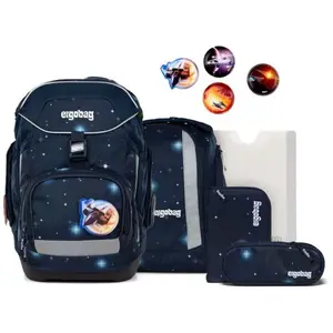 ergobag Sac décole bleu foncé bleu pour fille et garçon - Galaxy Glow-...Vendu parbol