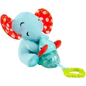 Fisher-price peluches maman et bébé éléphant pas cher