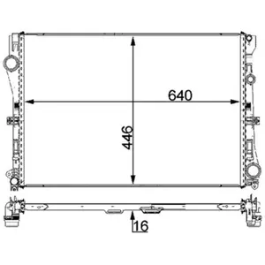 Comparateur de prix : Radiateur CR2100000P Mahle