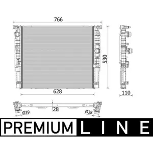 Radiateur CR2215000P Mahle