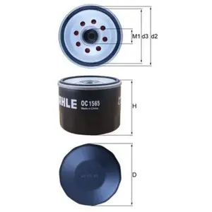 KNECHT FILTER Filtre à huile pour FORD: Focus, Puma, C-Max, Connect, Kuga, Fiesta, Galaxy, Transit/Tourneo, Tourneo II, S-Max (Ref: OC 1565) pas cher