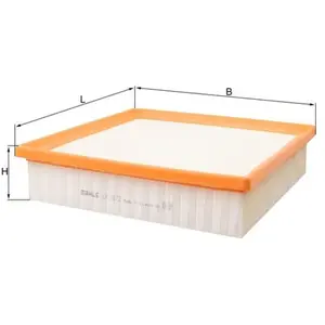 Luchtfilter LX2872 Mahle pas cher