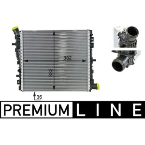 MAHLE Aftermarket Radiateur moteur pour AUDI: R8 (Ref: CR 78 000P) pas cher