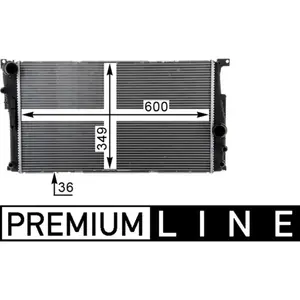 Radiateur CR1725000P Mahle pas cher