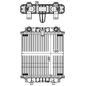 Radiateur CR1202000P Mahle