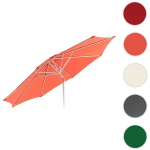 Mendler Toile de rechange pour parasol - MARQUE - N19 - Ø 3m - Terracotta - Résistante à l'eau et UV 50