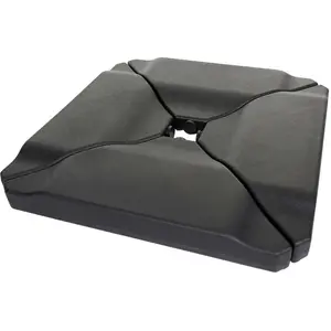 MENDLER Pied pour parasol déporté à pied croisé, capacité maximale 80 kg pas cher