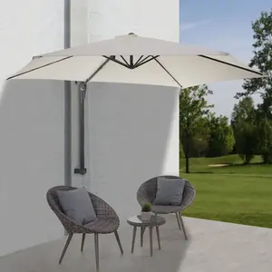 Comparateur de prix : Mendler Parasol de mur Casoria, parasol déporté pour balcon ou terrass...