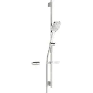 Hansa, Pommeau de douche, HANSAACTIVEJET Style Garniture de barre murale, 1 jet, diamètre 120mm, 84370210 (1 Types de jets, 15 l/min) pas cher