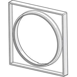HANSA Verlengstuk HANSA 59914192 15 mm, 150 x 150 mm, 59914192