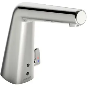 Hansa Designo - Elektronische wastafelkraan met netvoeding, Bluetooth, chroom 51792221