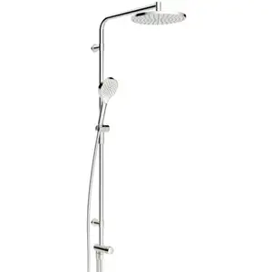 Hansa Viva - Doucheset zonder kraan, diameter 25 cm, 3 jets, chroom 44180300