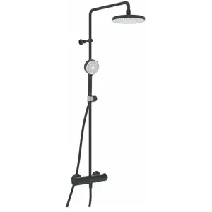 Hansa, Système de douche, Micra Système de douche avec thermostat noir... pas cher