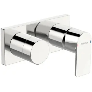 Hansastela Afbouwdeel Douche/Badmkr. Met Omstelling Rozet 75X175Mm pas cher