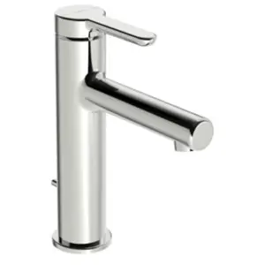 Hansa, Robinetterie de salle de bains, HANSADESIGNO Style Mitigeur de lavabo, saillie 125mm, avec vidage, 51832293