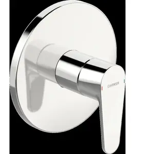 Hansa, Robinetterie de salle de bains, VANTIS Set de finition pour mitigeur de douche, pour un consommateur, chromé, 82619063, 82619063 pas cher