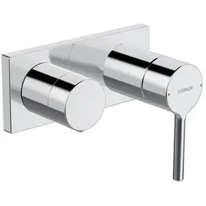 HANSA VANTIS STYLE - MITIGEUR DE BAIGNOIRE ENCASTRABLE, CHROME 5482900 pas cher