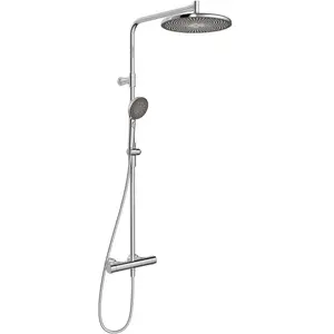 Hansa Aurelia - Doucheset met thermostaat, diameter 30 cm, 3 jets, chroom 47199103