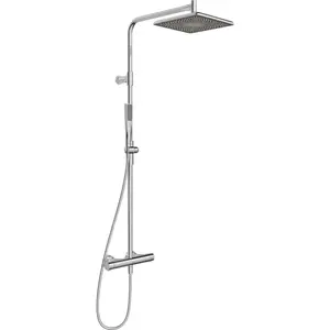 Hansa Aurelia - Doucheset met thermostaat, 25x25 cm, chroom 47199113