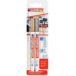 Edding, Marqueur, Marqueur à la craie 4085 vert pastel (2x)