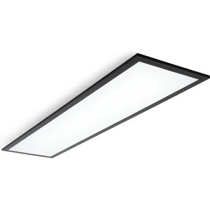 Comparateur de prix : B.K.LICHT Plafonnier LED 1m Panneau LED Panel 4.000K 22W 2.200lm cadre noir bureau chambre