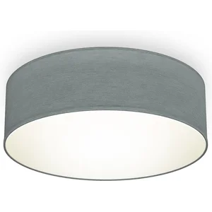 Comparateur de prix : B.K.Licht - Plafondlamp - Ø30cm - grijs - excl. E27 lichtbron