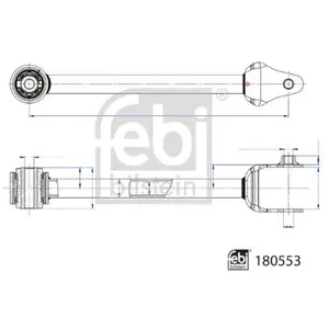 FEBI BILSTEIN Triangle de suspension pour MAZDA: CX-5 (Ref: 180553)