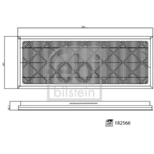 FEBI BILSTEIN Kit de filtres, air d'habitacle pour TESLA: Model Y (Ref: 182566) pas cher