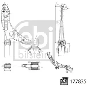 draagarm 177835 FEBI pas cher
