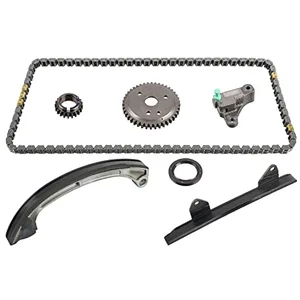 febi bilstein 108827 Kit de chaîne de commande pour arbre à cames avec glissières et tendeurs de chaîne, 1 pièce