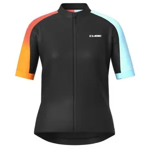 Cube Maillot à Manches Courtes Factory Racing pas cher