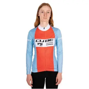 Cube Maillot à Manches Longues Factory Racing pas cher