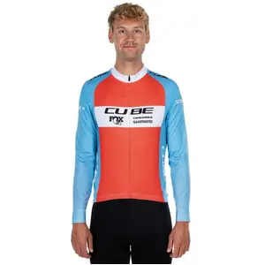 Cube Maillot à Manches Longues Factory Racing pas cher