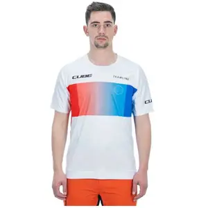 Cube Maillot Enduro Manches Courtes Teamline pas cher
