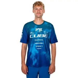 Cube Maillot Enduro Manches Courtes Actionteam pas cher