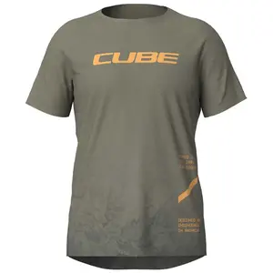 Cube Maillot Enduro Manches Courtes Mtb Tm pas cher