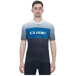 Cube Maillot à Manches Courtes Teamline Cmpt pas cher