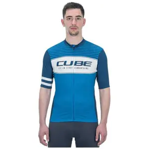 Cube Maillot à Manches Courtes Blackline Cmpt pas cher