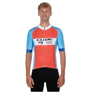 Cube Maillot à Manches Courtes Factory Racing pas cher