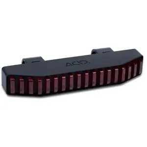Acid Dynamo Bagagedragerlamp - Ledverlichting - Achterlicht Fiets - Fietsverlichting Achterlamp - Zwart pas cher