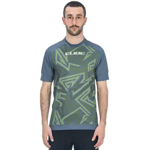 Cube Maillot Enduro Manches Courtes Atx Tm pas cher