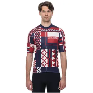 Cube Maillot à Manches Courtes Blackline Cmpt pas cher