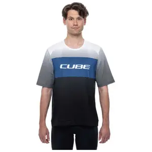 Cube Maillot Enduro Manches Courtes Teamline Cmpt pas cher