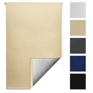 Sol Royal Store enrouleur occultant et isolant thermique 70x220cm Creme - SolReflect T42 - Montage simple pas cher