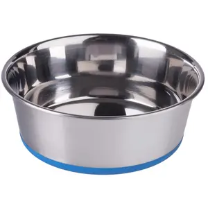 zooplus Exclusive Gamelle Premium pour chien - capacité 1,2L, 17cm de diamètre, inoxVendu parzooplus-be