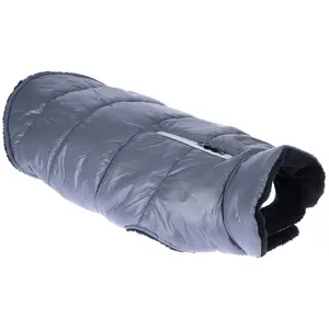 zooplus Basic manteau pour chien avec fermeture éclair réfléchissante 45cm chien pas cher