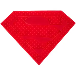 Warner Bros.  DC Tapis à lécher Superman 18 x1 3 x 1 cm pour chien & c... pas cher