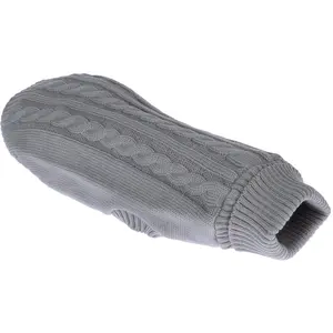 zooplus Basics pullover gris pour chien env. 50 cm longueur dos chien pas cher