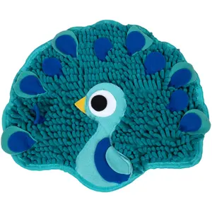 TIAKI Tapis renifleur paon 36x31x1cm chien pas cher